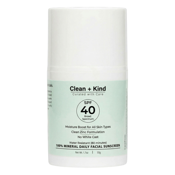 Untinted Daily Moisturizing Sunscreen – SPF 40