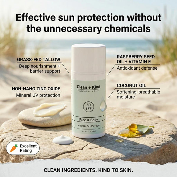 Tallow Mineral Sunscreen