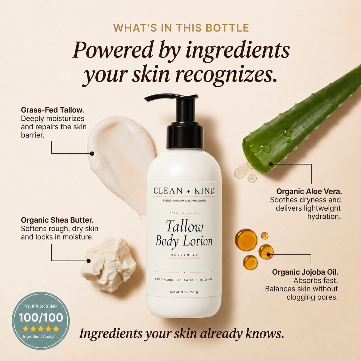 Tallow Lotion