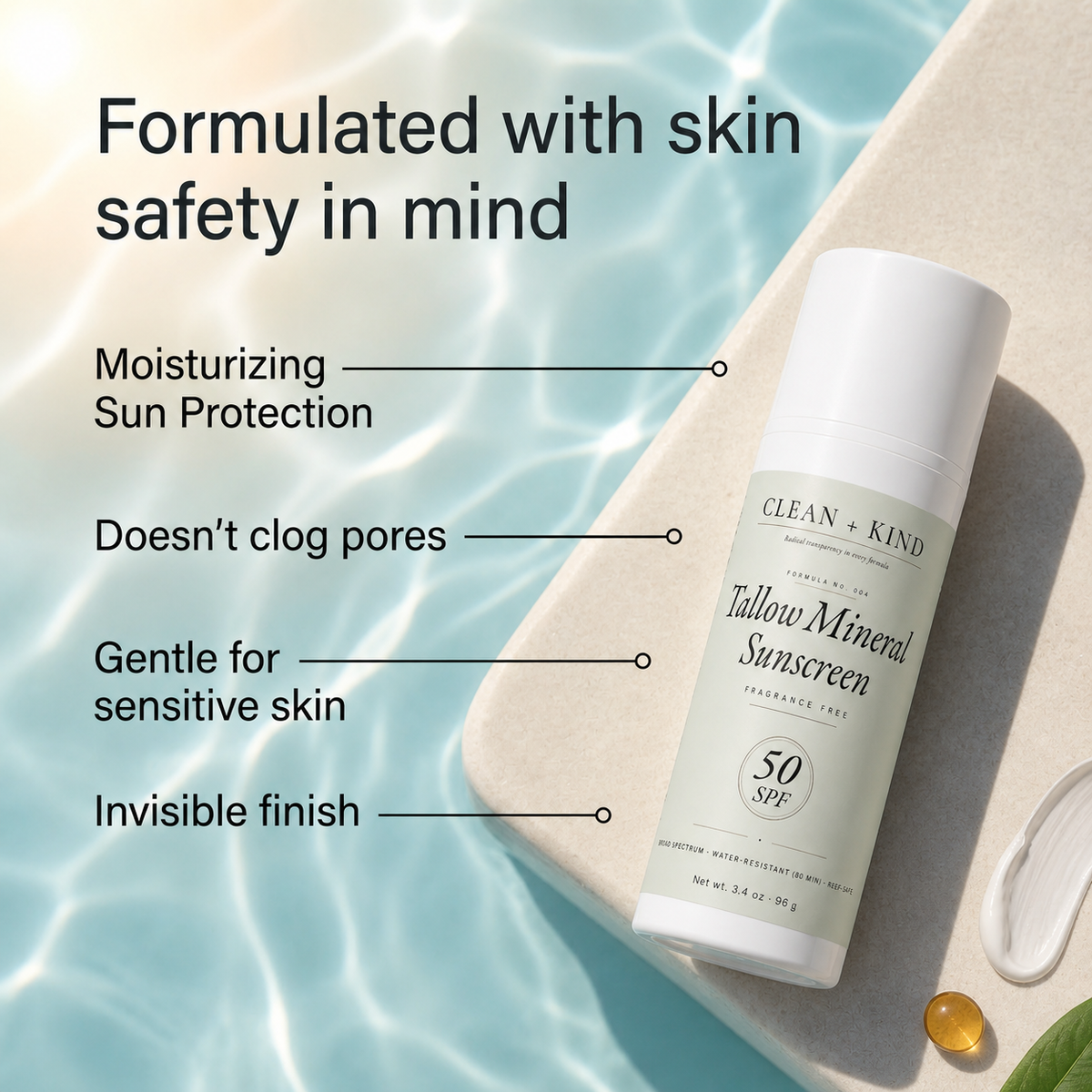 Tallow Sunscreen SPF 50