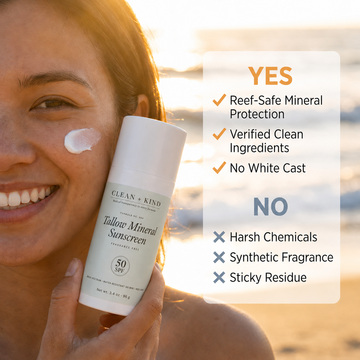 Tallow Sunscreen SPF 50