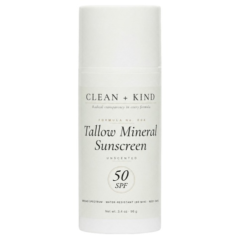 Tallow Mineral Sunscreen SPF 50 – Broad Spectrum UVA/UVB