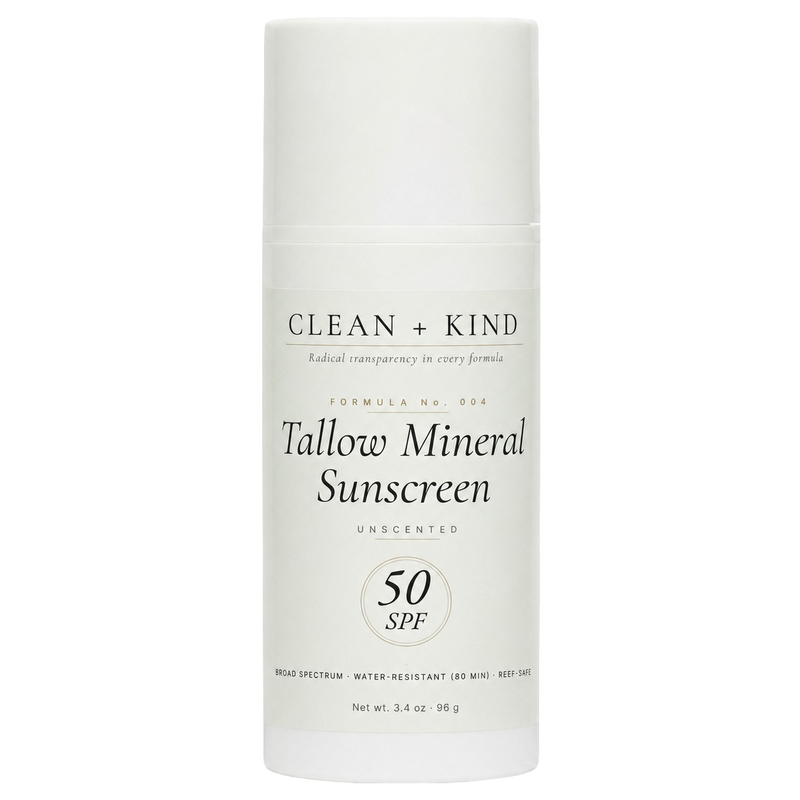 Tallow Mineral Sunscreen SPF 50 – Broad Spectrum UVA/UVB