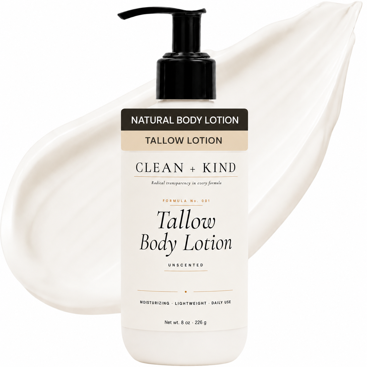 Tallow Lotion Unscented