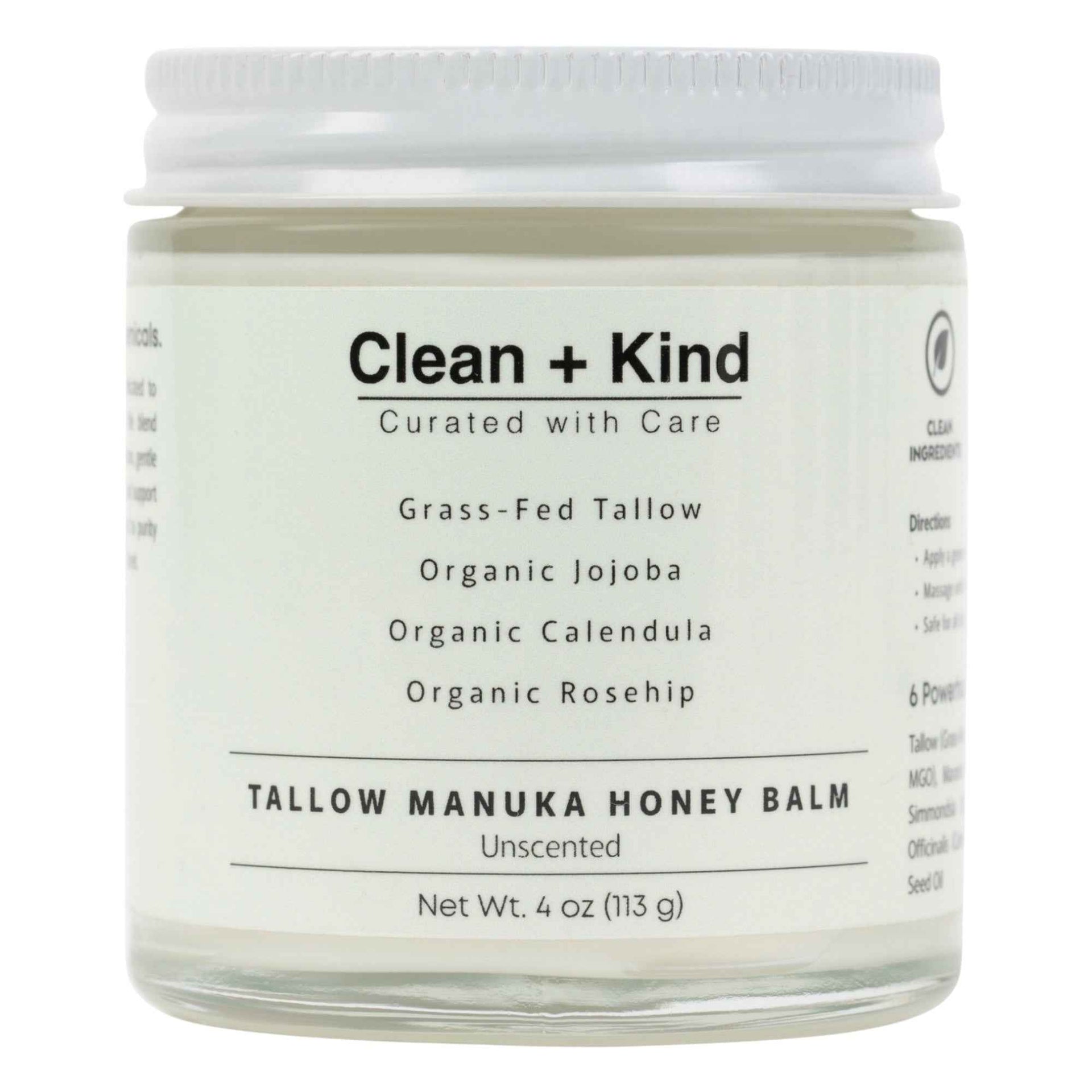 Whipped Tallow Honey Balm for Deep Skin Repair