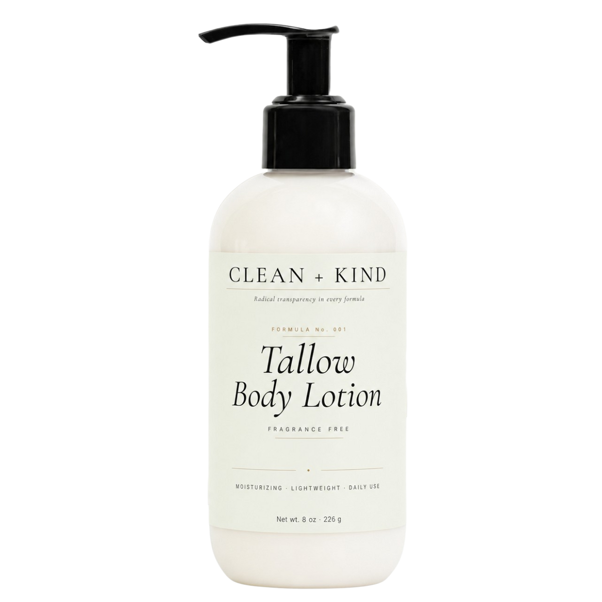 Tallow Lotion