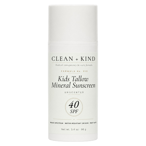 Kids Mineral Sunscreen SPF 40 for Sensitive Skin
