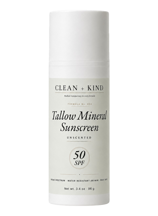 Tallow Mineral Sunscreen