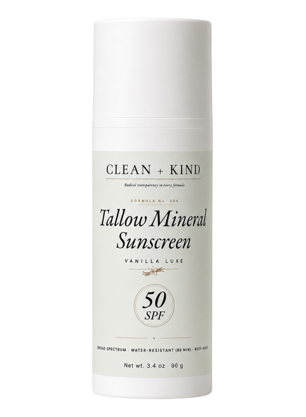 Tallow Mineral Sunscreen