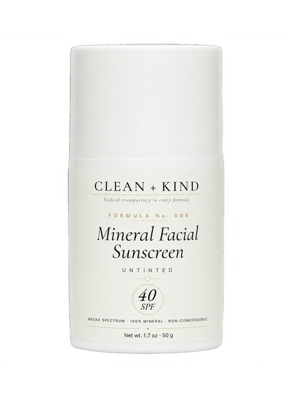 Mineral Facial Sunscreen