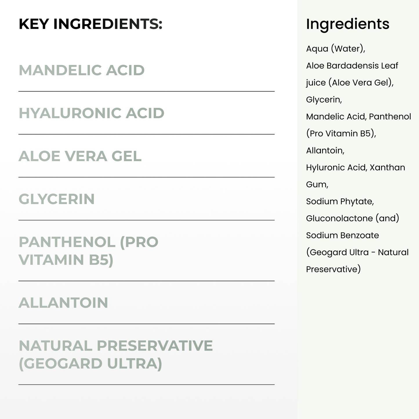 Mandelic Acid Serum